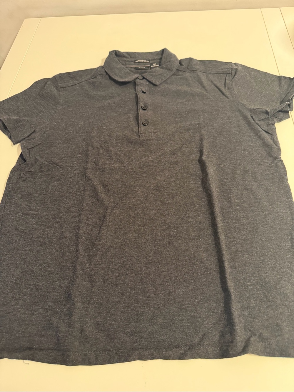 Hugo Boss Men's Heather Charcoal Polo Shirt